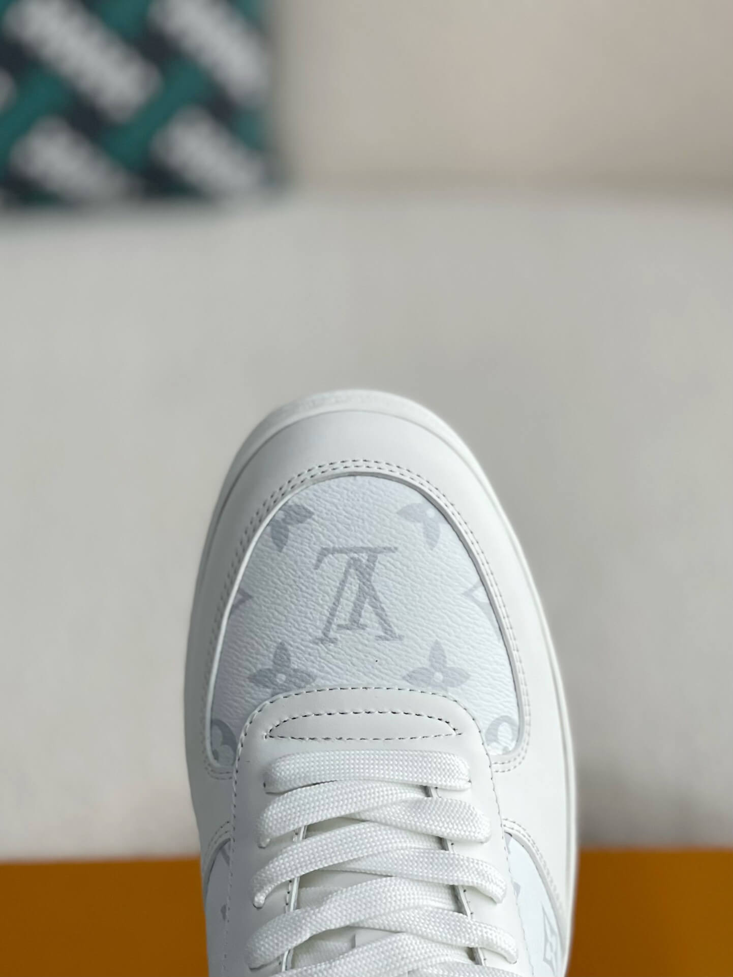 Louis Vuitton LV White Rivoli Sneaker