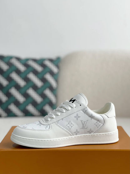 Louis Vuitton LV White Rivoli Sneaker