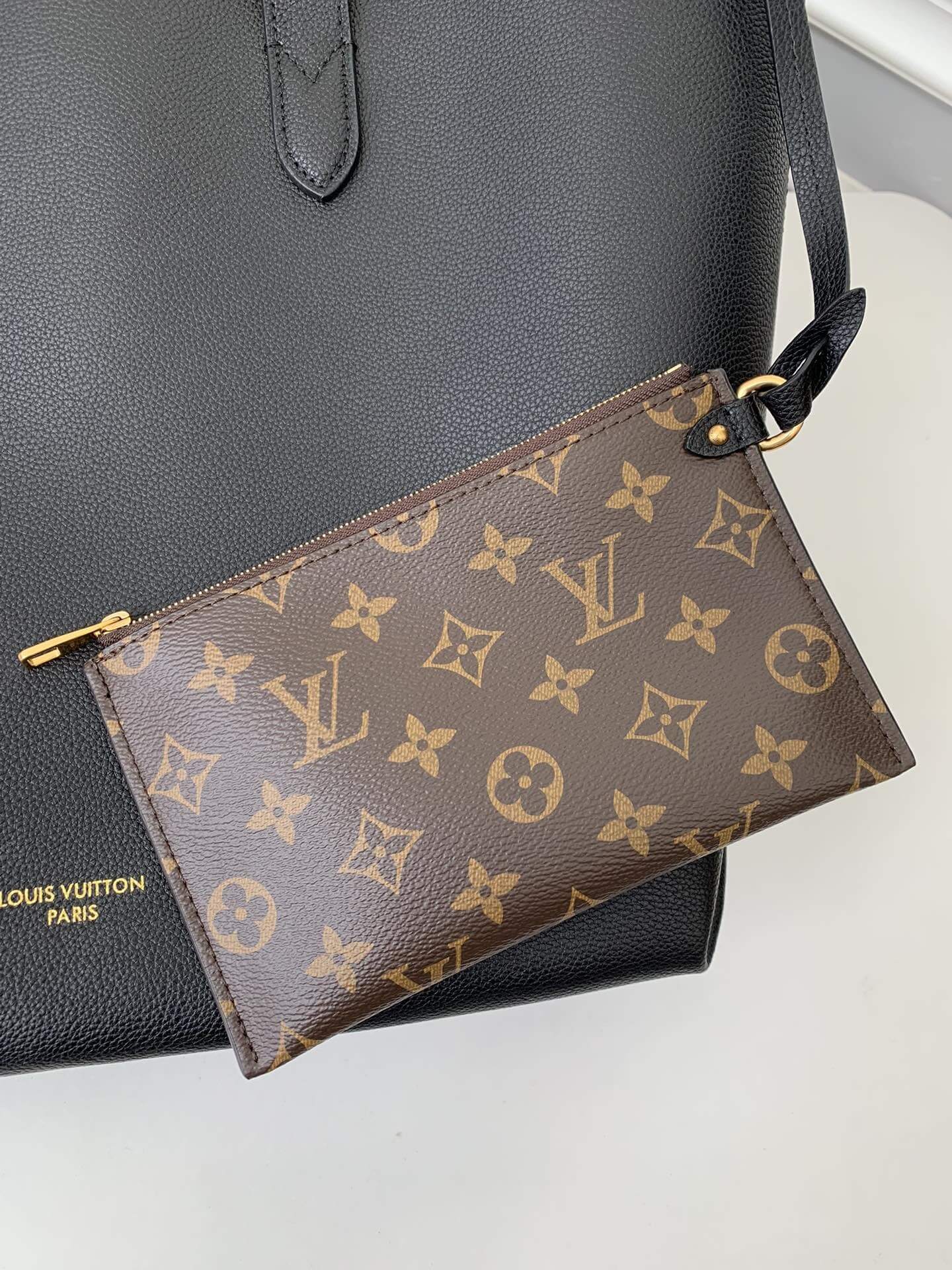 Louis Vuitton Low Key Cabas MM Black Women Hangbag