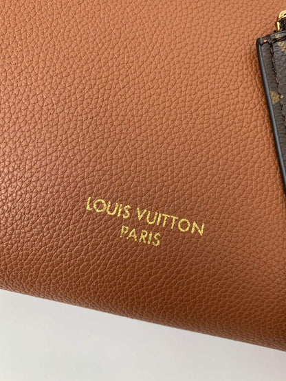 Louis Vuitton Low Key Cabas MM Cognac Women Hangbag