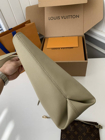 Louis Vuitton Low Key Cabas MM Sage Green Women Hangbag