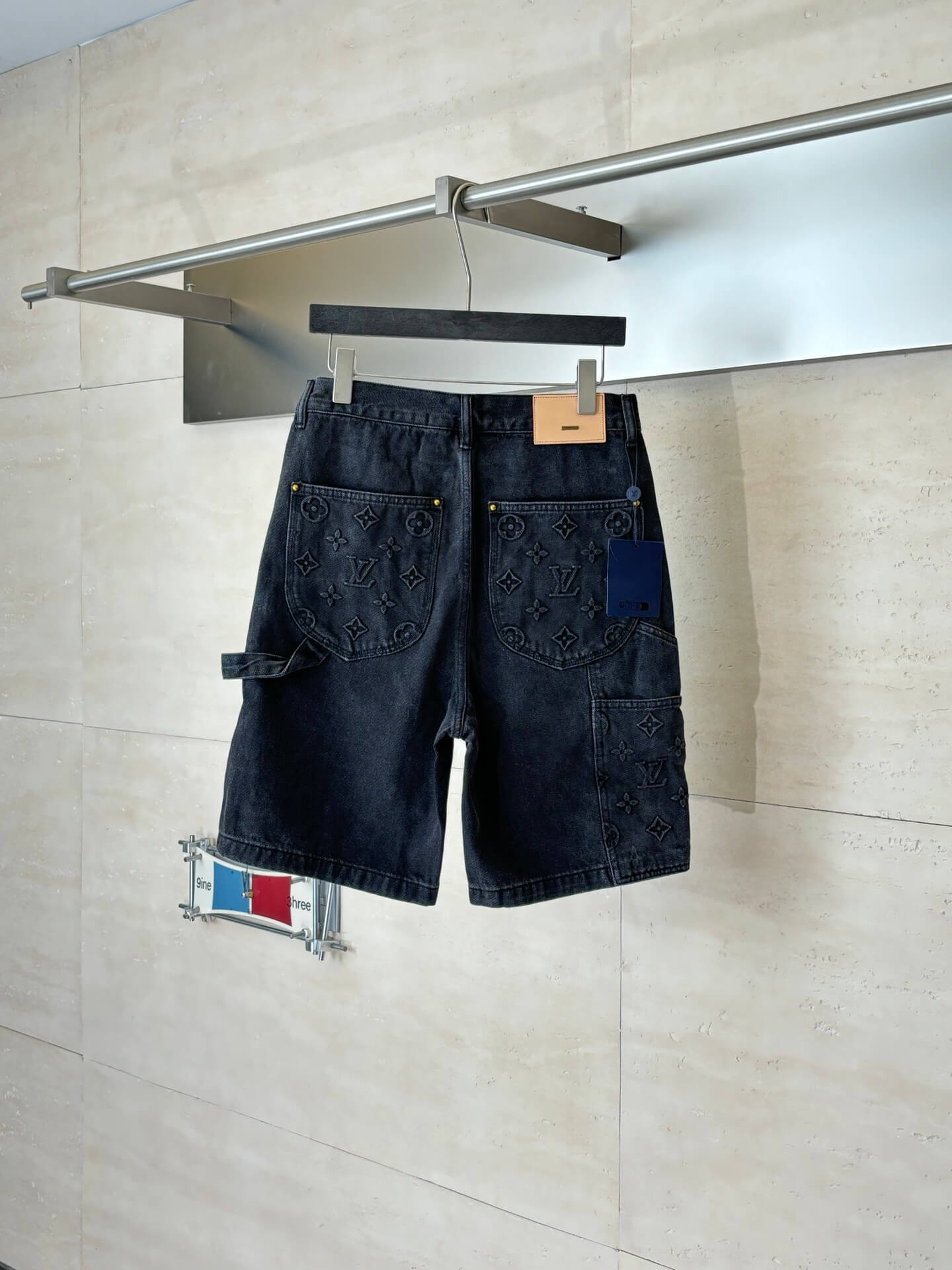 Louis Vuitton Monogram Denim Carpenter Shorts – Vintage Blue Wash