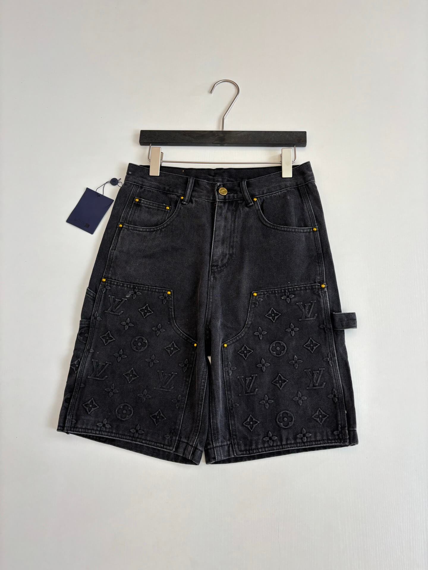 Louis Vuitton Monogram Denim Carpenter Shorts – Vintage Blue Wash