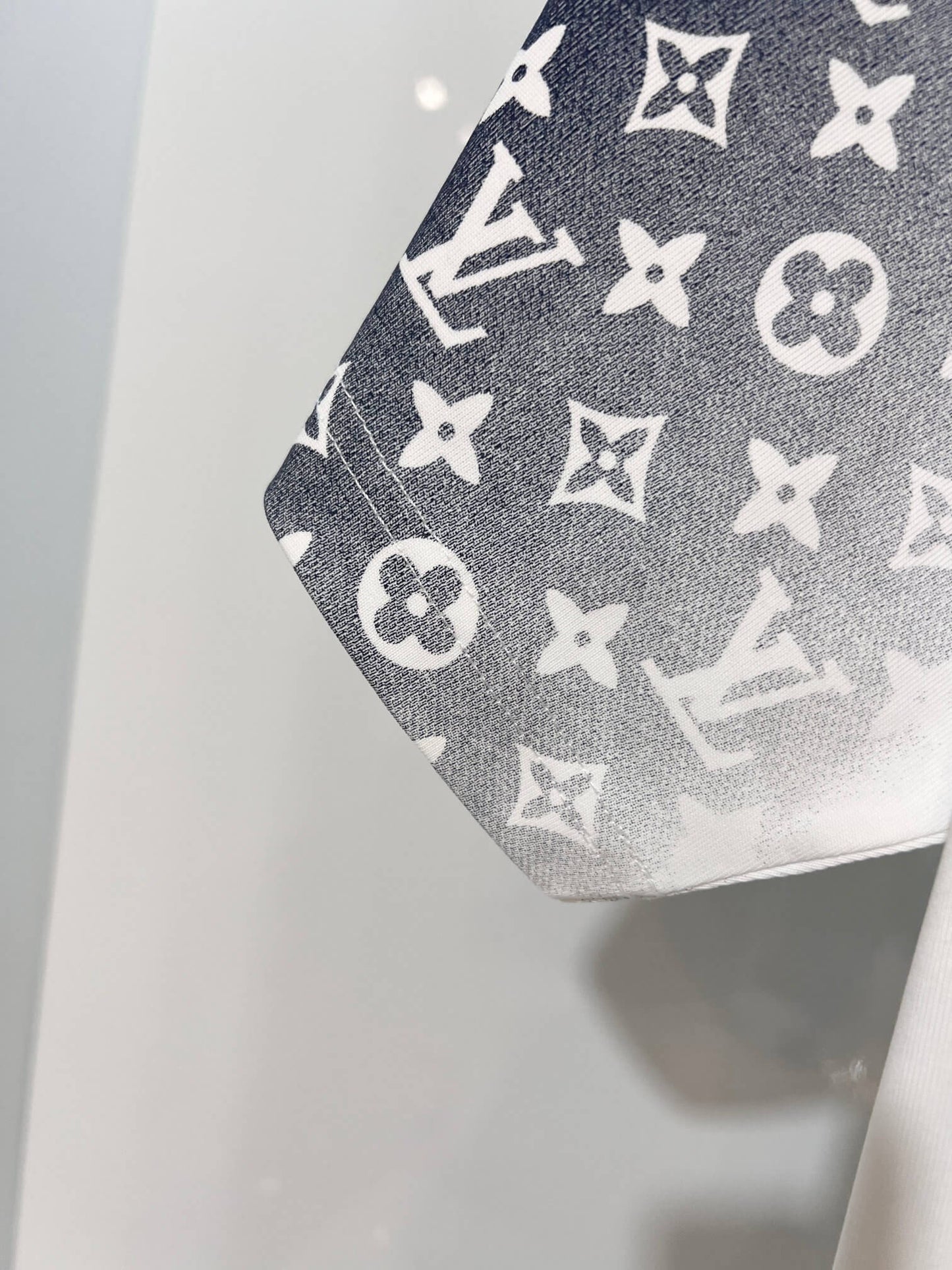 Louis Vuitton Monogram Gradient Sleeves T-Shirt – White & Black