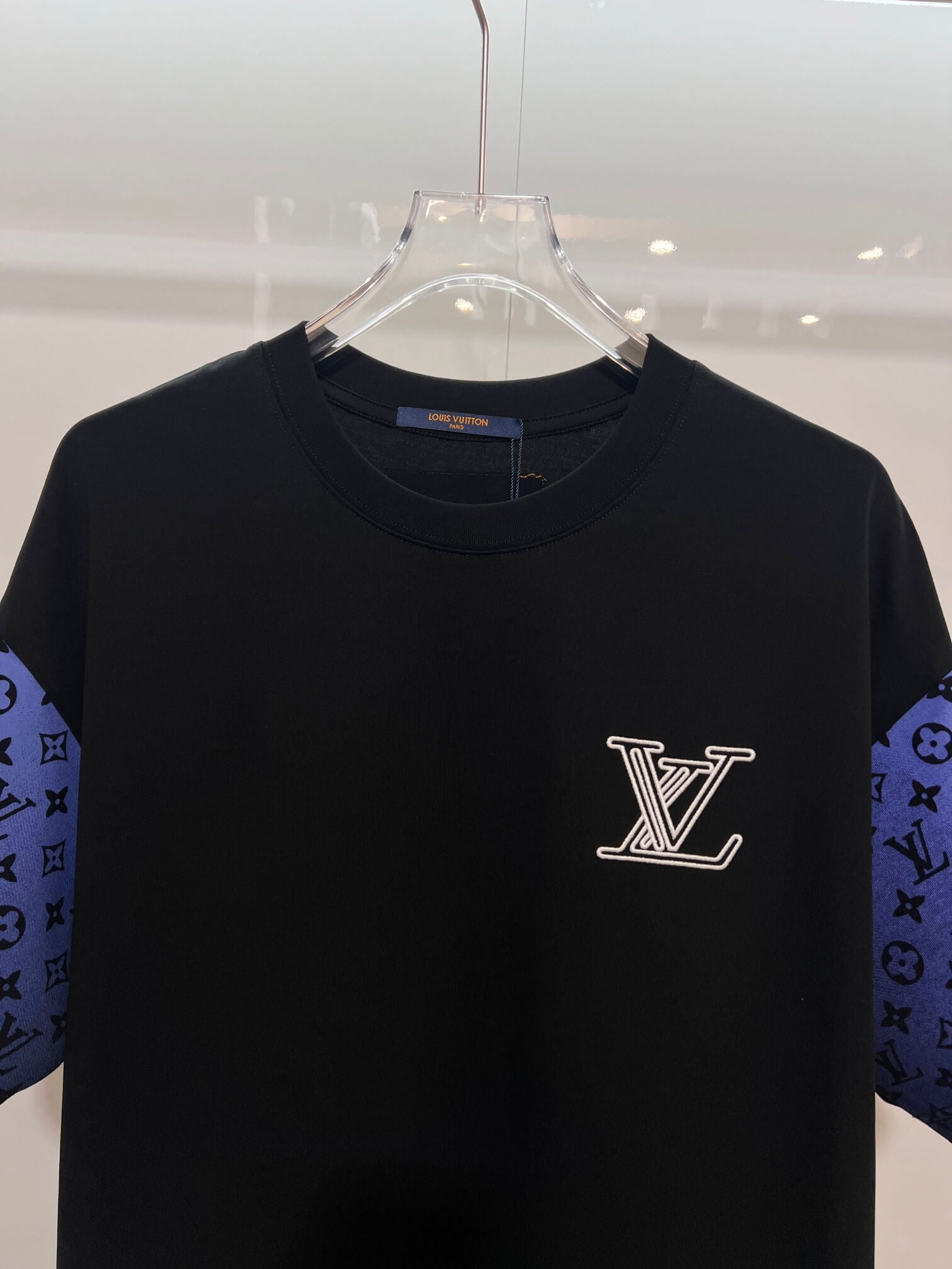 Louis Vuitton Monogram Gradient Sleeves T-Shirt – White & Black