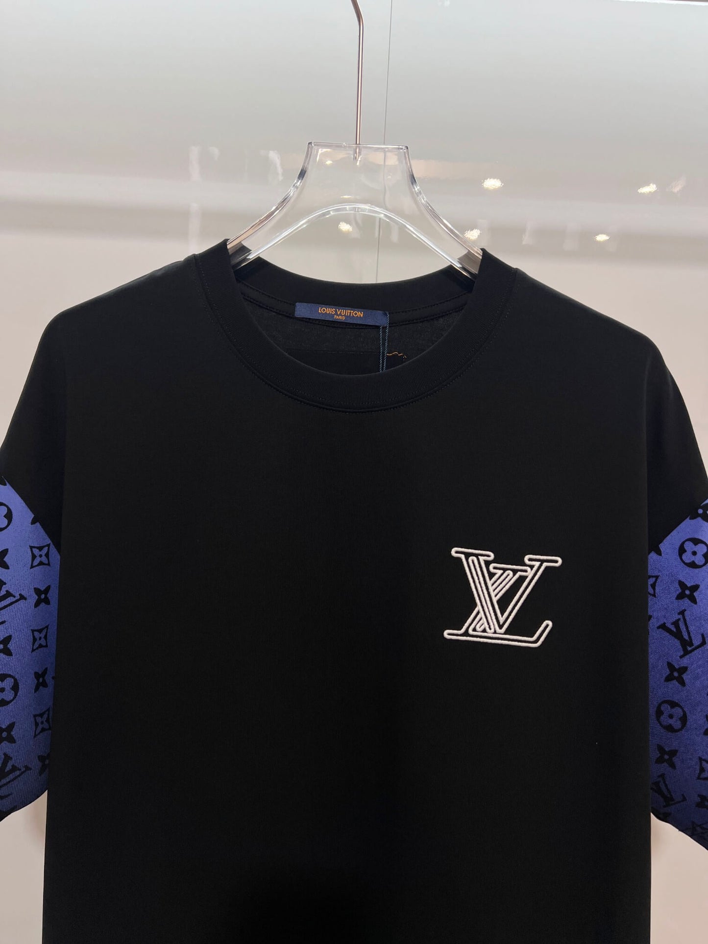 Louis Vuitton Monogram Gradient Sleeves T-Shirt – White & Black