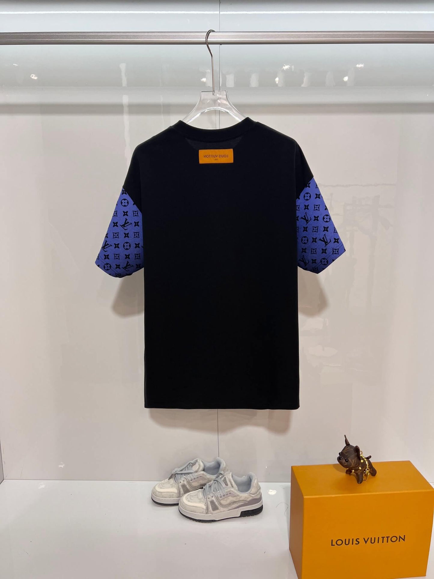 Louis Vuitton Monogram Gradient Sleeves T-Shirt – White & Black