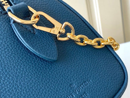 Louis Vuitton Nano Speedy bag "BLUE"