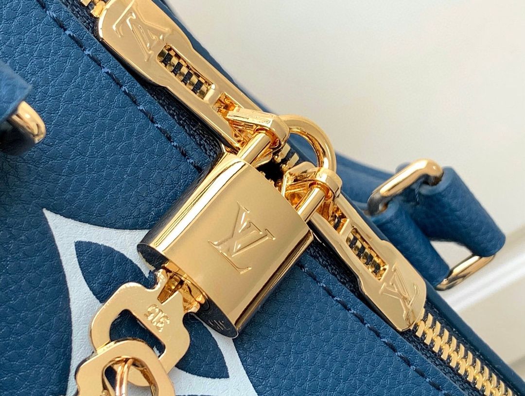 Louis Vuitton Nano Speedy bag "BLUE"