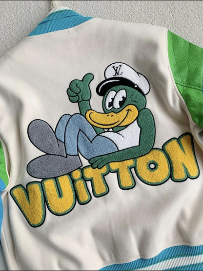 Louis Vuitton Rainbow Playground Varsity Jacket