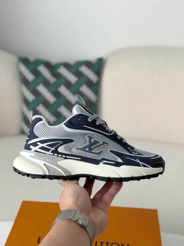 Louis Vuitton Runner Tatic Sneaker – Navy Blue & Grey