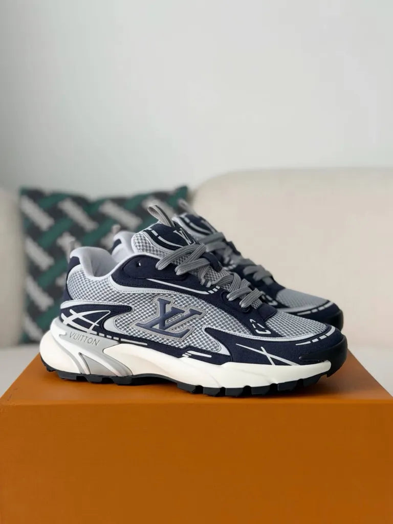 Louis Vuitton Runner Tatic Sneaker – Navy Blue & Grey