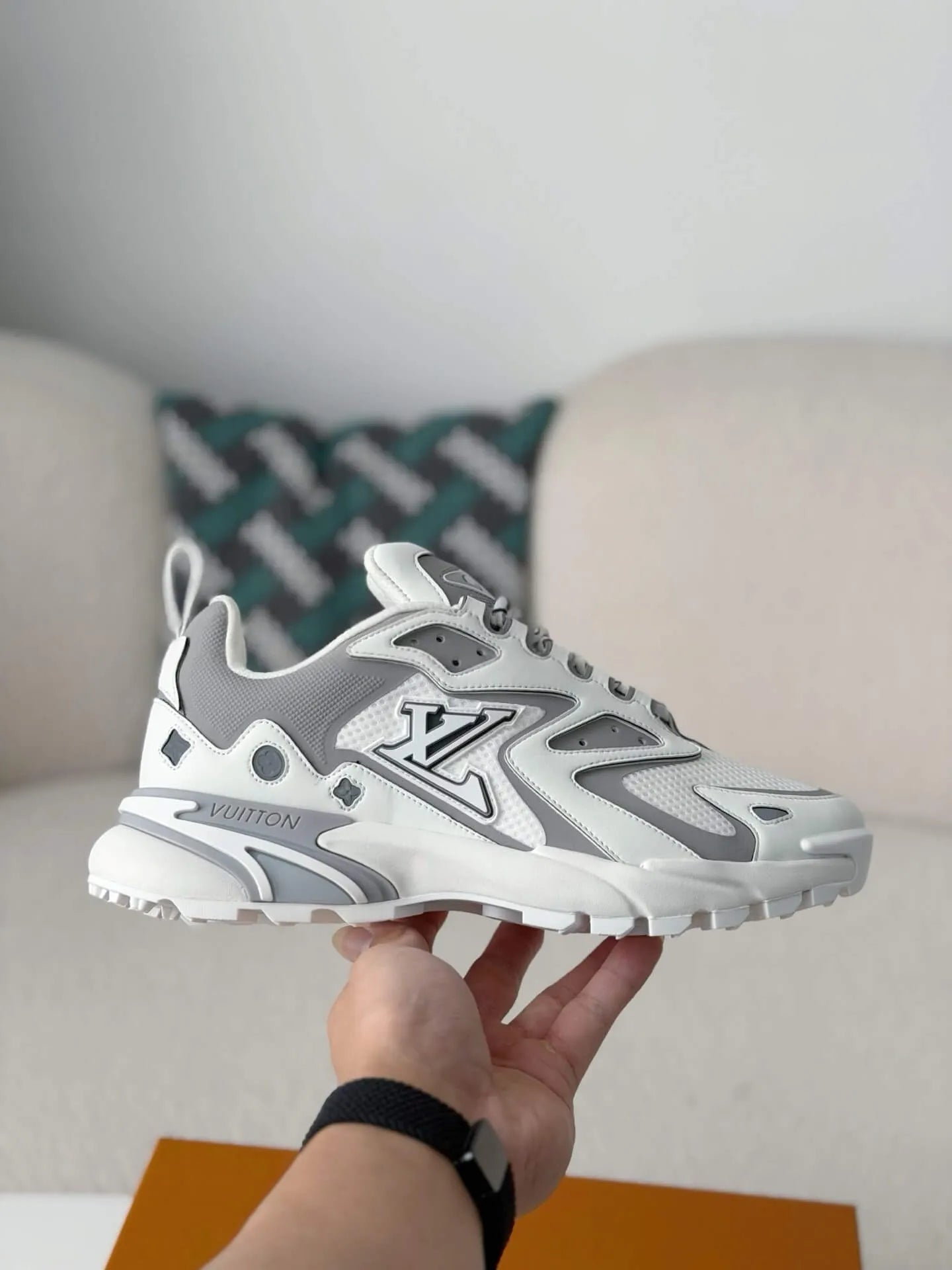 Louis Vuitton Runner Tatic Sneaker – White & Grey