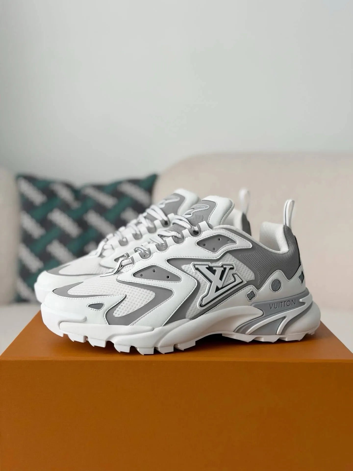 Louis Vuitton Runner Tatic Sneaker – White & Grey