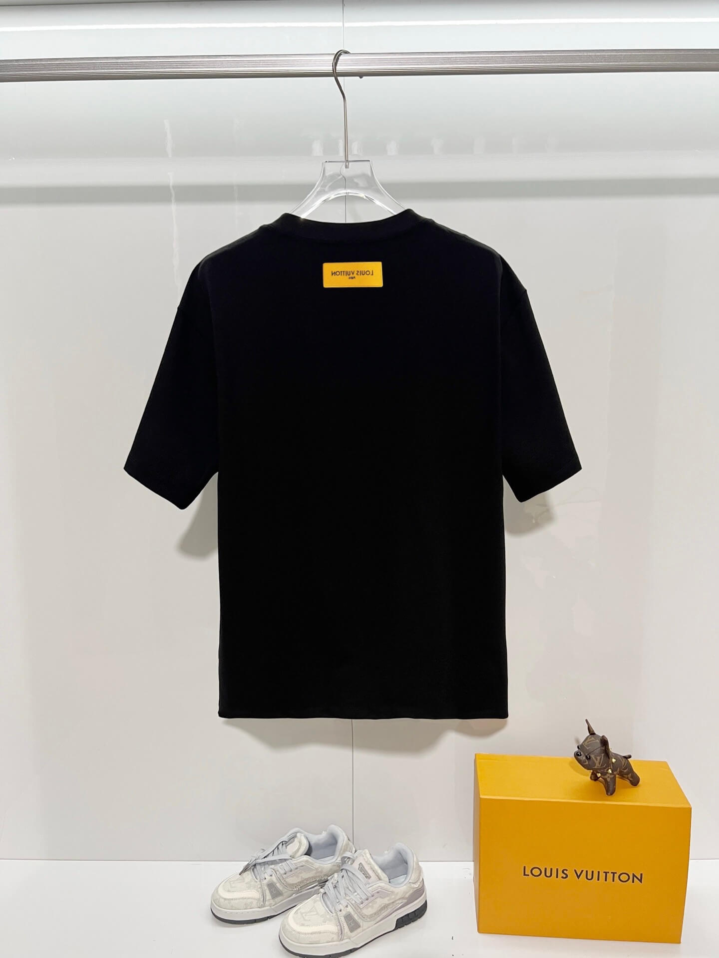 Louis Vuitton Spider Web LV Logo T-Shirt – White & Black – HolloShoe