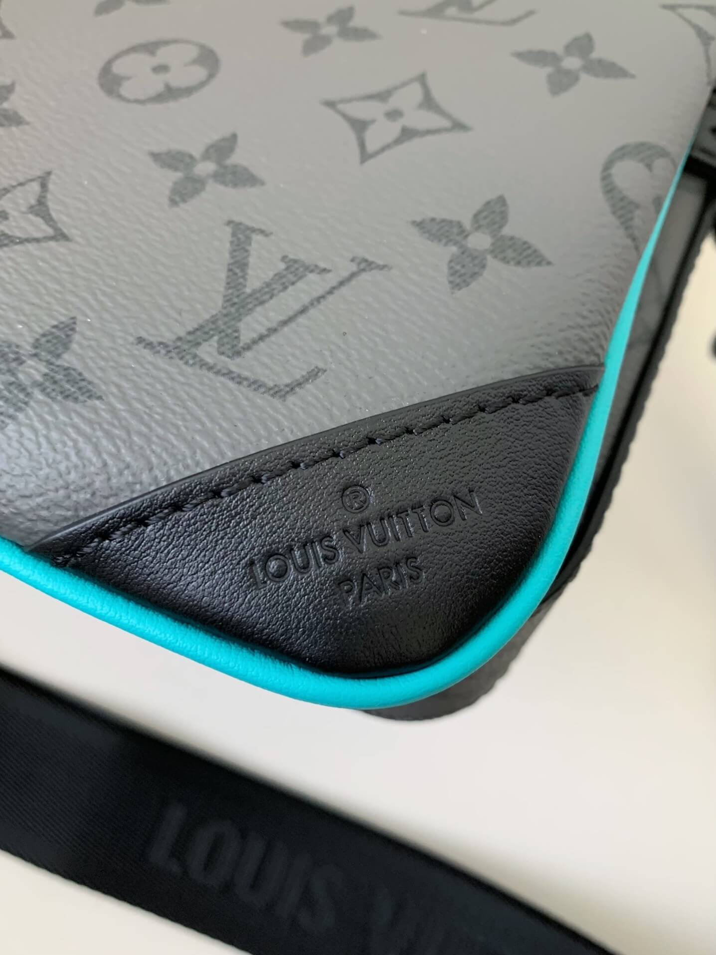 Louis Vuitton LV Trio Messenger "Turquoise Trim"