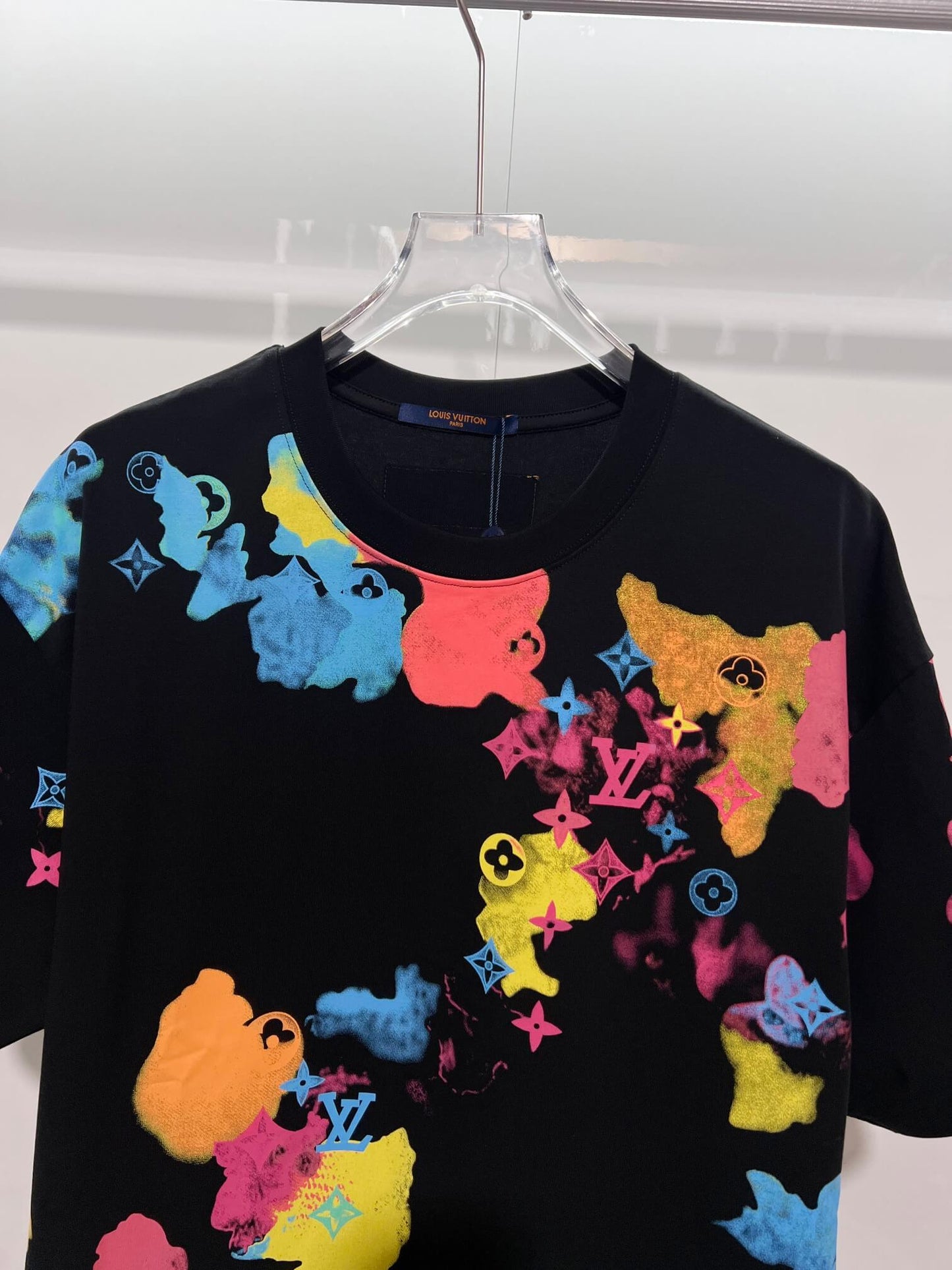 Louis Vuitton Watercolor Monogram T-Shirt – White Multicolor
