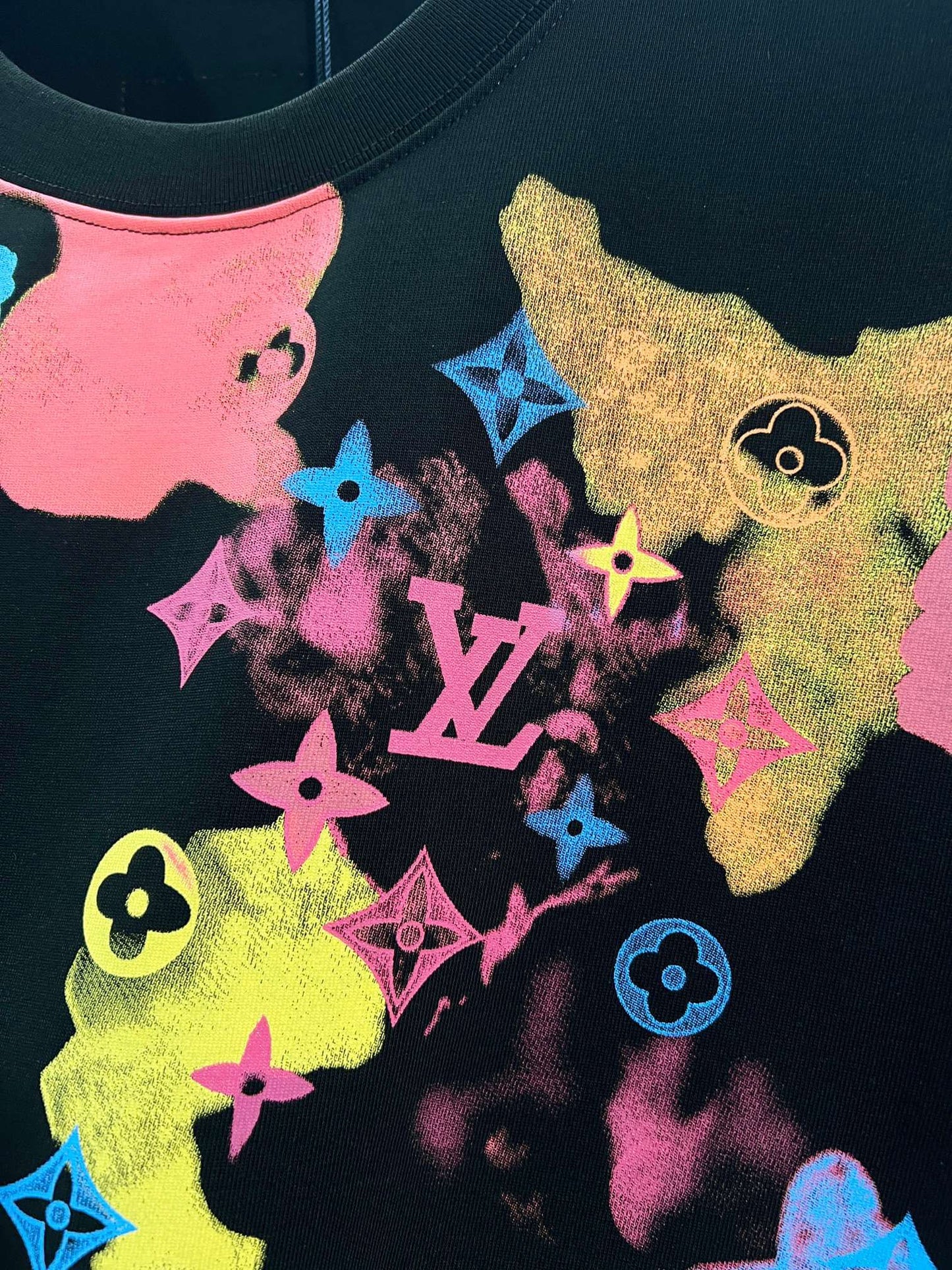 Louis Vuitton Watercolor Monogram T-Shirt – White Multicolor