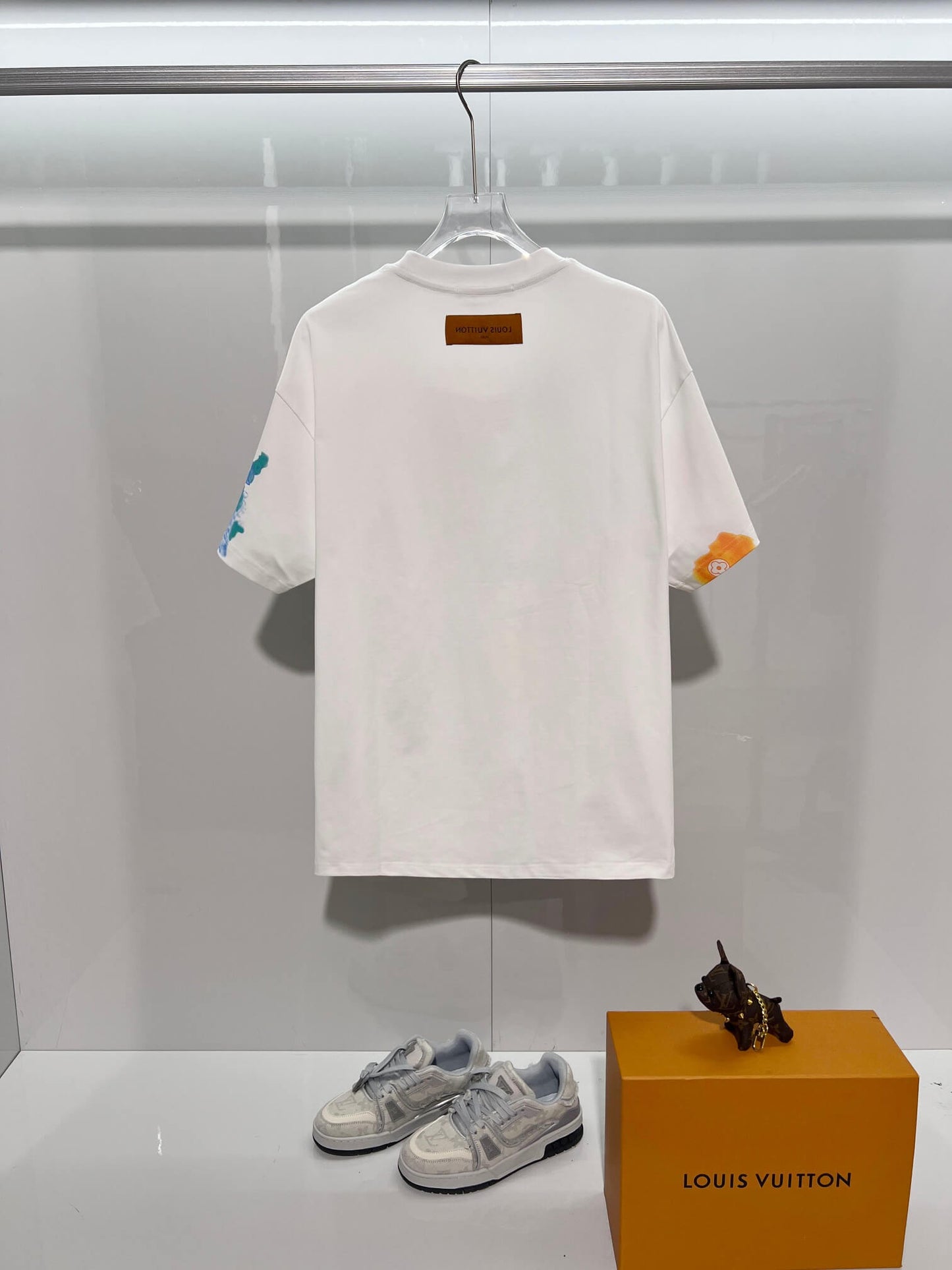 Louis Vuitton Watercolor Monogram T-Shirt – White Multicolor