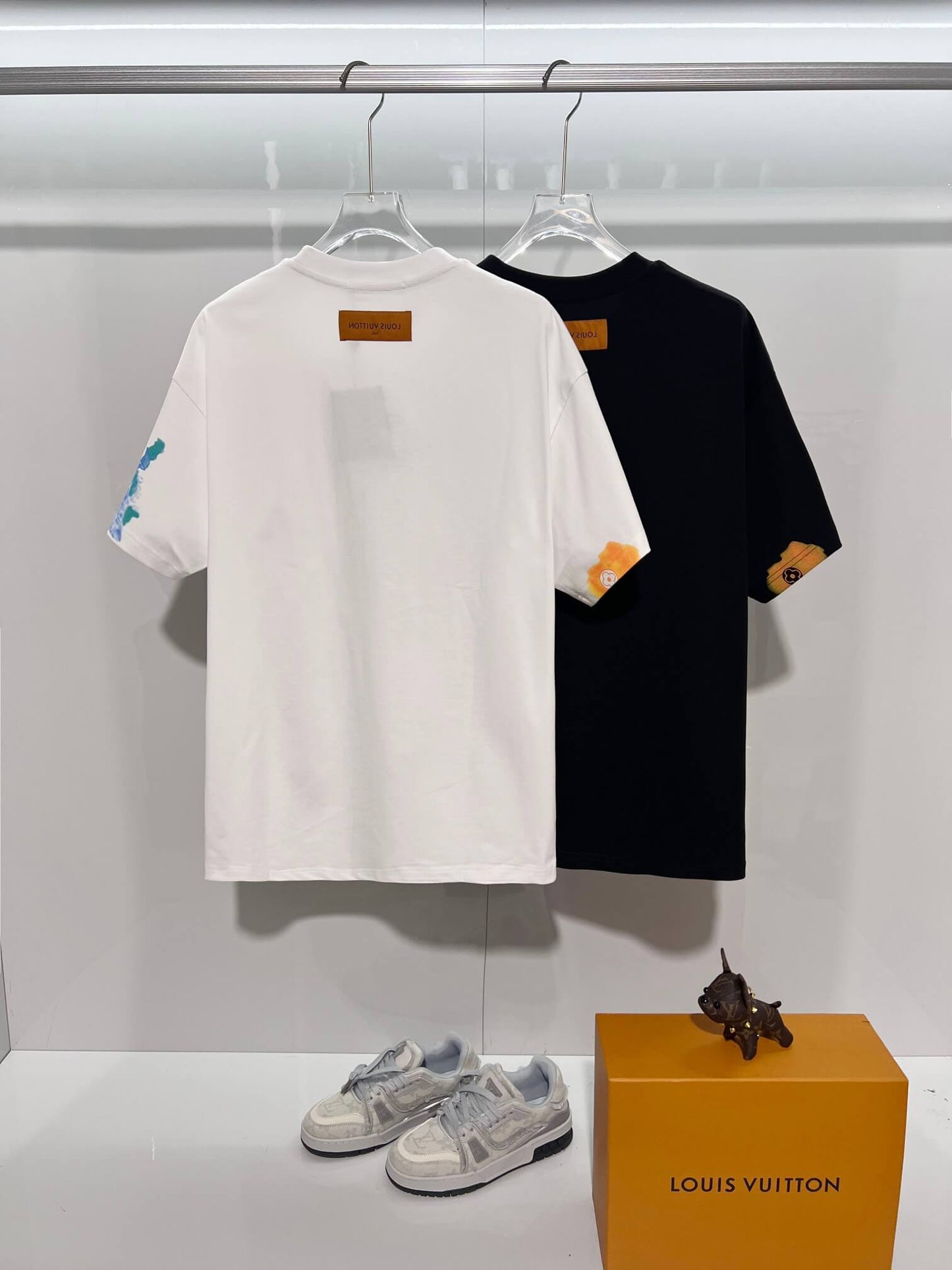 Louis Vuitton Watercolor Monogram T-Shirt – White Multicolor