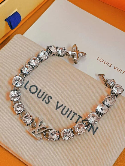 Louis Vuitton Essential V Crystals Bracelet