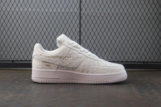 Louis Vuitton X Air Force 1 Low All White