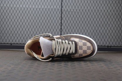 Louis Vuitton X Air Force 1 Low Trainer Brown Monogram Sneakers