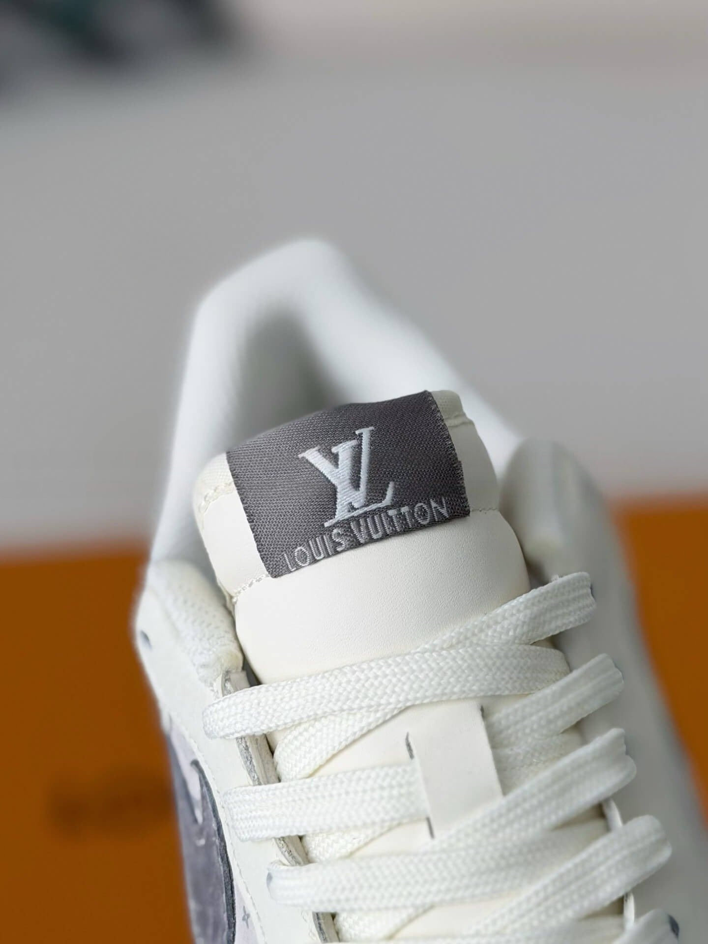 Louis Vuitton x Nike Air Force 1 Low – White, Grey Monogram & Red Accents