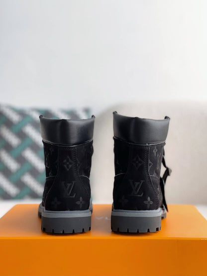 Louis Vuitton x Timberland 6-Inch Ankle Boot "Black"