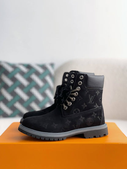 Louis Vuitton x Timberland 6-Inch Ankle Boot "Black"