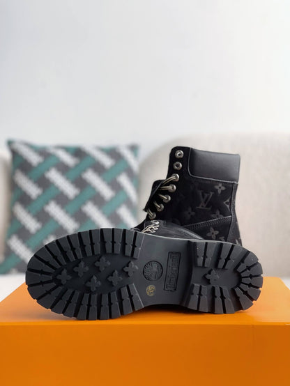 Louis Vuitton x Timberland 6-Inch Ankle Boot "Black"