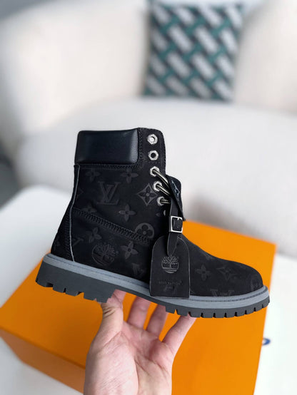 Louis Vuitton x Timberland 6-Inch Ankle Boot "Black"