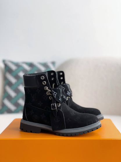 Louis Vuitton x Timberland 6-Inch Ankle Boot "Black"