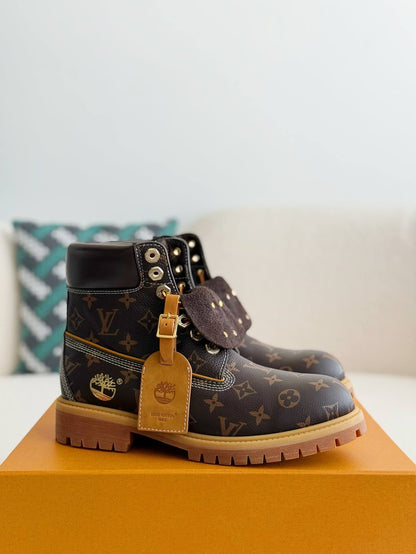 Louis Vuitton x Timberland Monogram Brown 6-Inch Ankle Boot