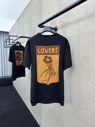 Louis Vuitton Graphic Short-Sleeved Crewneck 'Black'