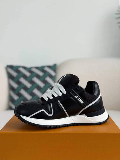 Black Run Away Maxi Sneakers