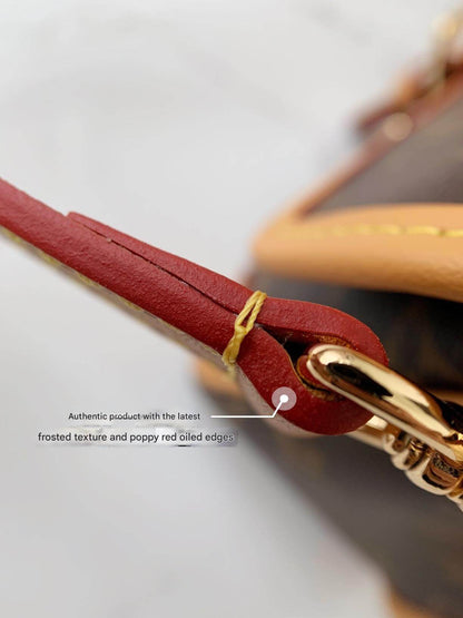 Louis Vuitton LV Brown Monogram Diane Satchel Shoulder Bag