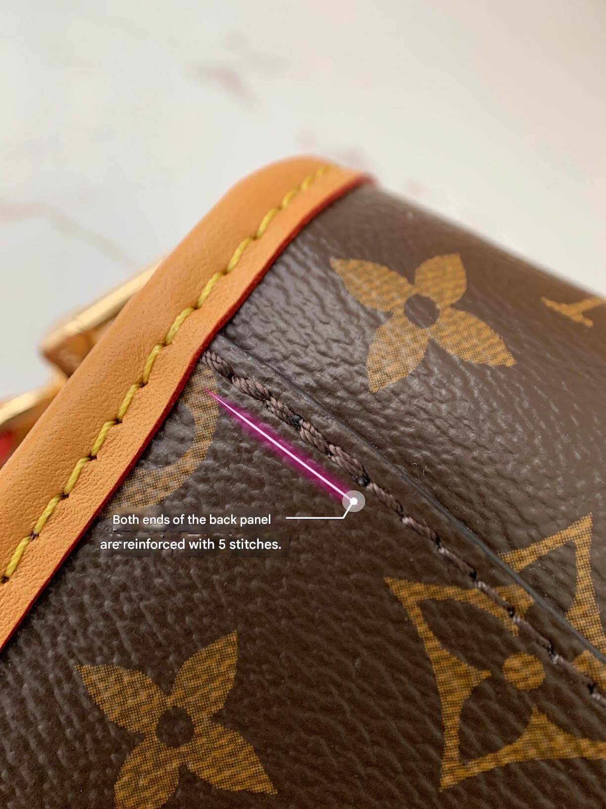 Louis Vuitton LV Brown Monogram Diane Satchel Shoulder Bag