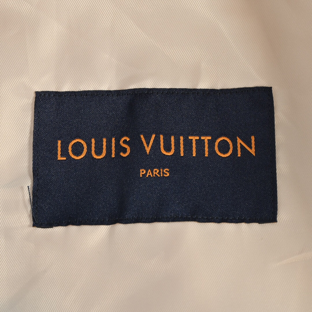 Louis Vuitton Multi-Patch Mixed Custom Leather Varsity Blouson Jacket