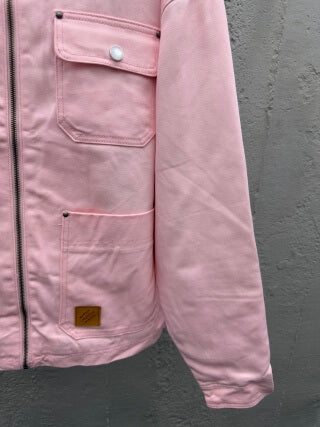 Louis Vuitton Corduroy Workwear Blouson Light Pink