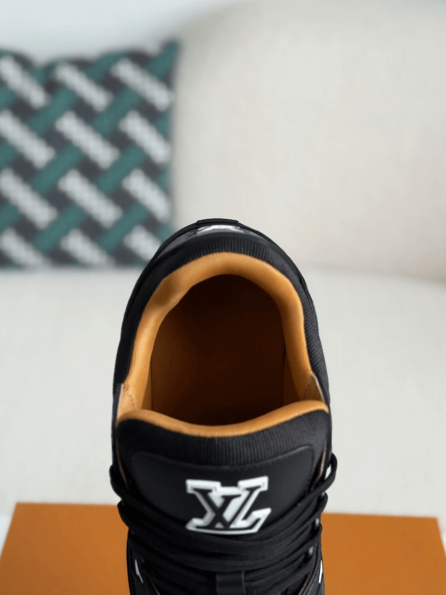Louis Vuitton LV Trainer Sneaker Black Gum Damier