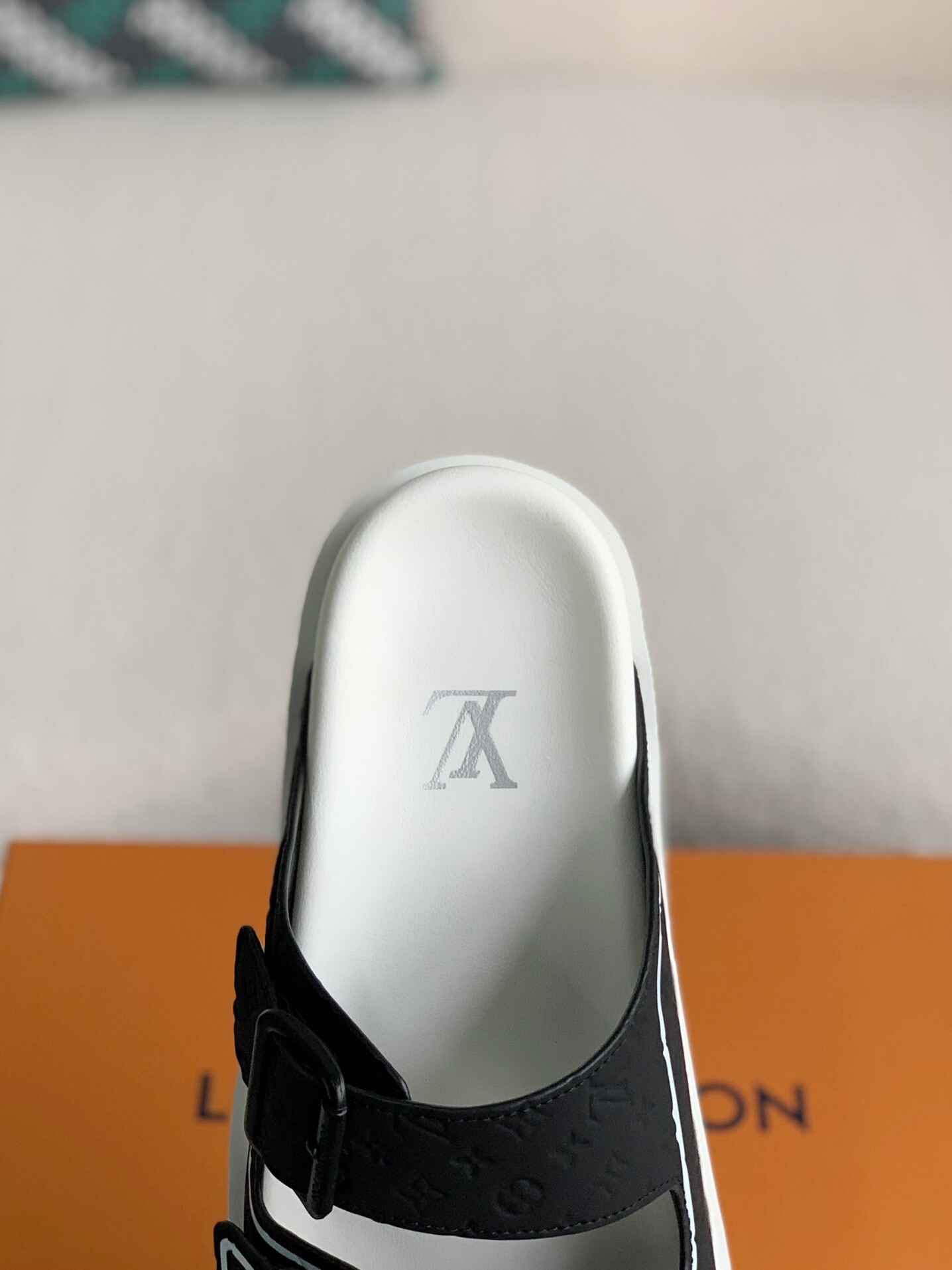 Louis Vuitton LV Trainer Mule Black Slides