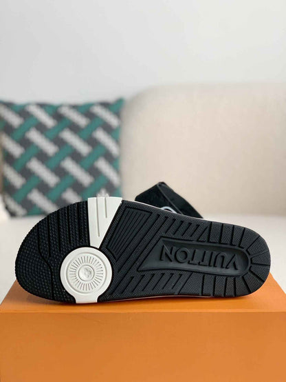 Louis Vuitton LV Trainer Mule Black Slides