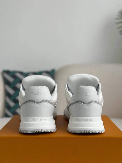 White Run Away L V Maxi Sneakers