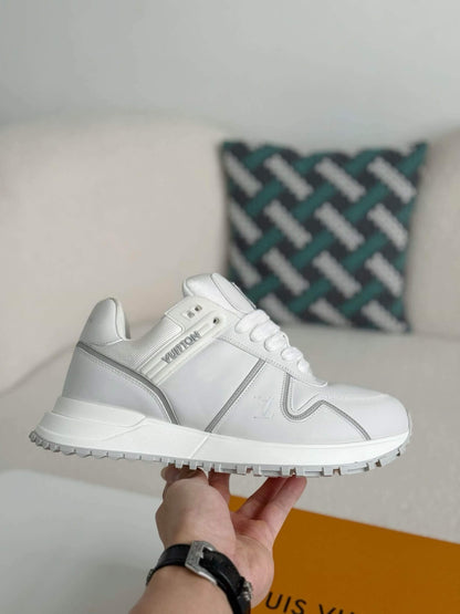 White Run Away L V Maxi Sneakers