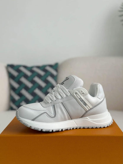 White Run Away L V Maxi Sneakers