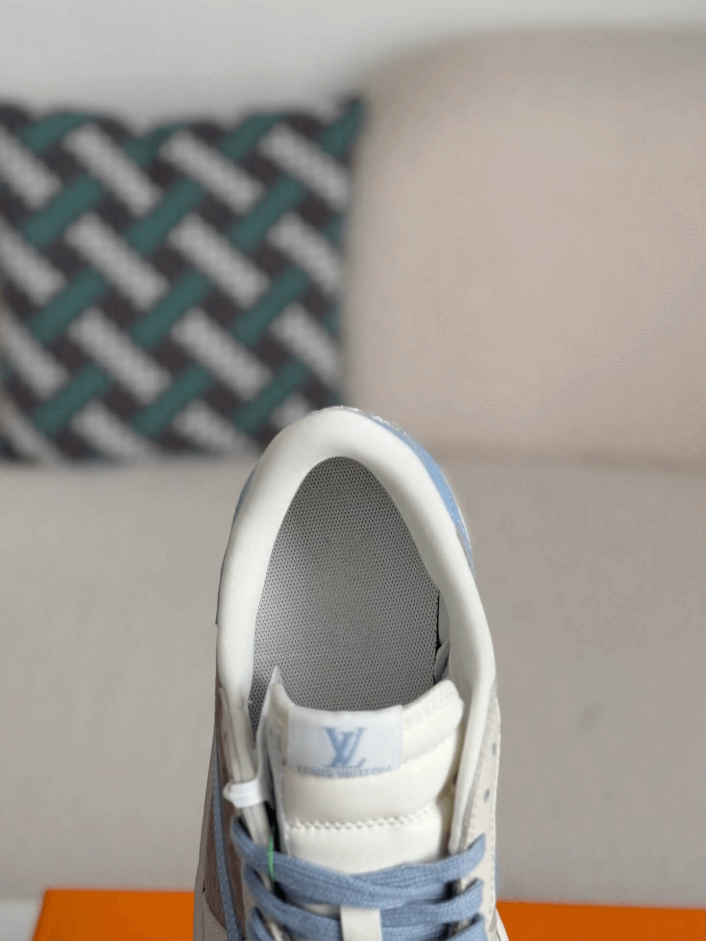 Louis Vuitton LV x Travis Scott x Nike Air Jordan 1 Low OG SP Sneakers