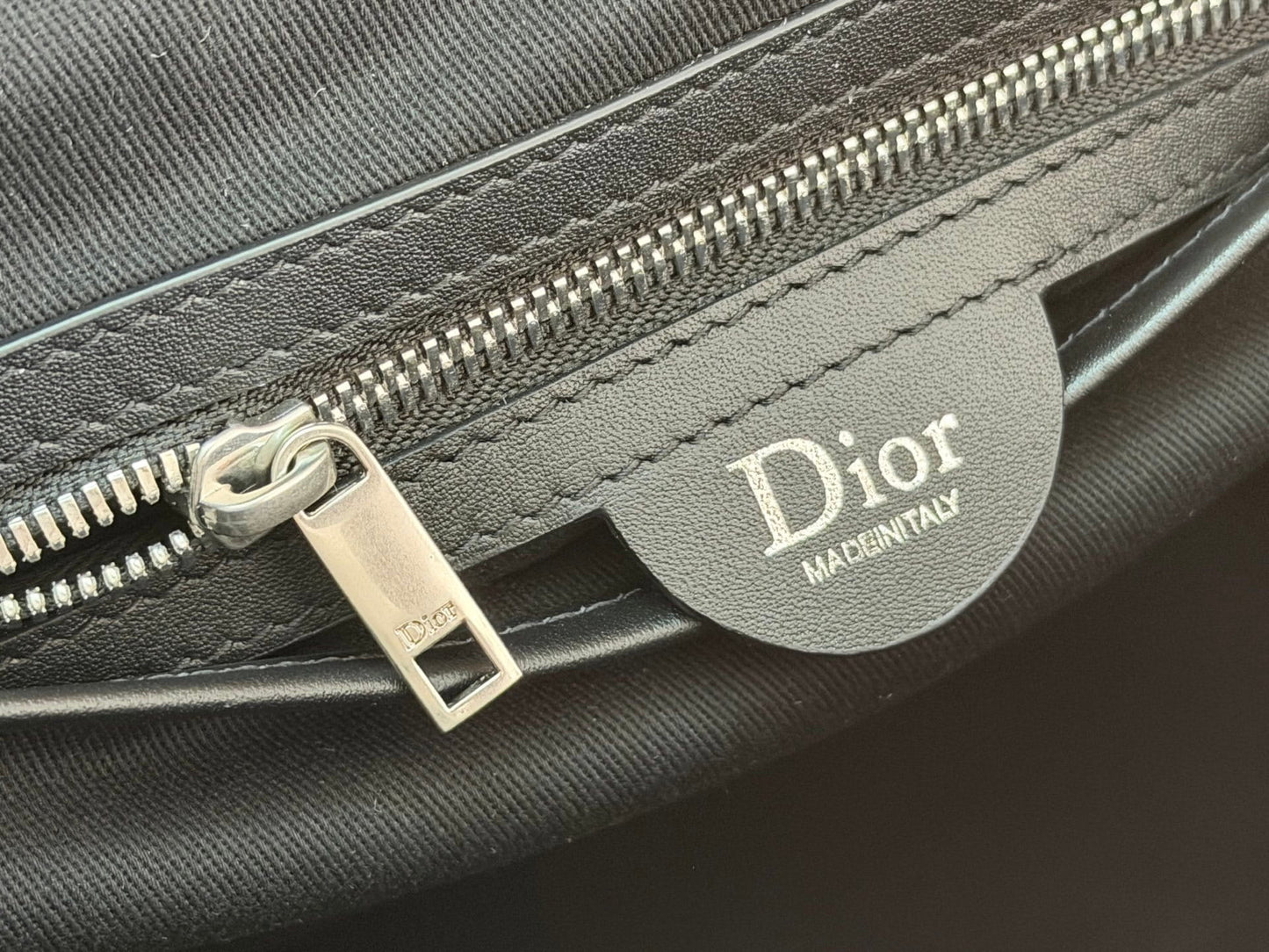 Medium Dior Jett Messenger Bag with Flap - Black Dior Oblique Jacquard