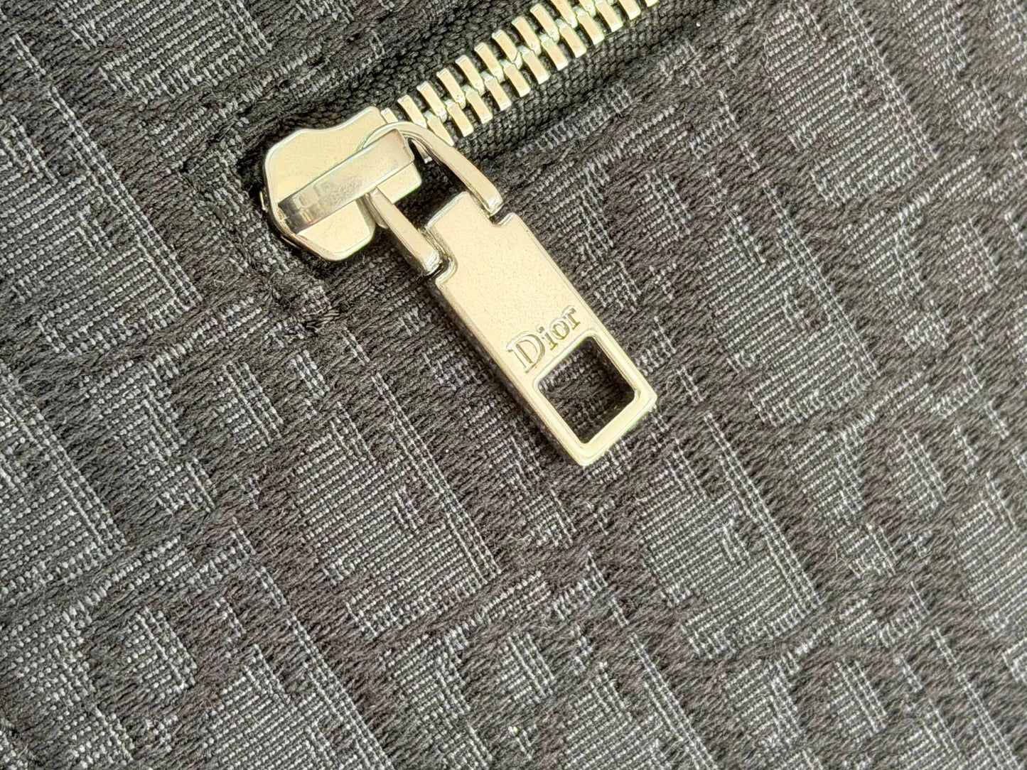 Medium Dior Jett Messenger Bag with Flap - Black Dior Oblique Jacquard
