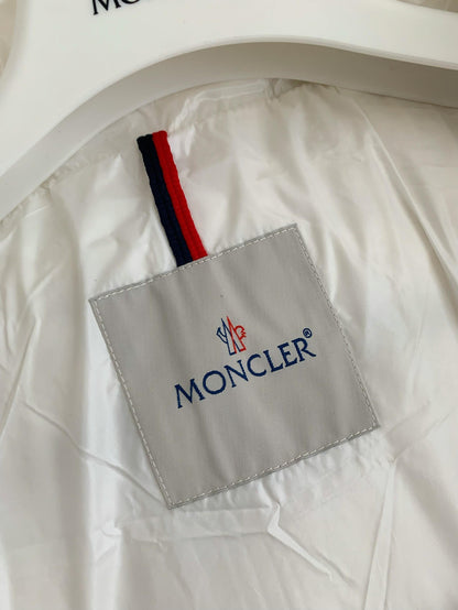 Moncler Cardere Quilted White Down Jacket